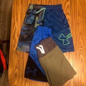 3 Pair Boy Athletic Shorts Medium